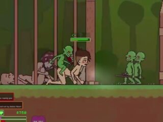 Captivity &vert; שלב 3 &vert; עירום נְקֵבָה survivor fights שלה דרך דרך פנה ב goblins אבל fails ו - מקבל מזוין קשה בְּלִיעָה liters של זרע &vert; הנטאי משחק מקדים gameplay p3